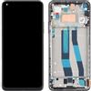 Xiaomi DISPLAY CON FRAME PER XIAOMI MI 11 LITE 4G 5G M21 LCD PARI ORIGINALE TOUCH SCREE
