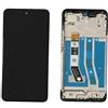 SCHERMO DISPLAY con LCD e TOUCH ORIGINALE PER MOTOROLA MOTO G54 5G XT2343 NERO