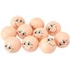 Creativ 57099 - Palline Smiley, D: 30 mm, legno, 10 pezzi hi6n