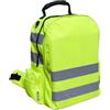 monolith - Zaino Hi-Vis con strisce riflettenti 24 L | Giallo neon, design ad alta visibilità, borsa a tracolla con scomparto per laptop da 15,6 pollici