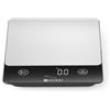 HENDI Bilancia da cucina digitale, display LED digitale e tattile, max. 10 kg, ricaricabile e resistente all'acqua e alla polvere IP67, 160x210x(h)19 mm, ABS, acciao inox