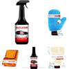 ALCLEAR® 95V01 Value Kit Außenreinigung Auto: Premium Felgenreiniger, Mikrofaser Felgenhandschuh, Mikrofaser Waschhandschuh, Autoshampoo Konzentrat, XXL Trockentuch