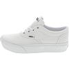 Vans Doheny Platform, Sneaker Donna, Canvas White, 35 EU