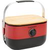 Cuisinart Venture BBQ a Gas Portatile | Design Compatto Stack n Go con Coperchio in Legno | Griglia in Ghisa Smaltata 993 cm² | Bruciatore 2,6 kW | Camping e Outdoor