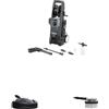 WAGNER 3‑in‑1 Home Bundle: Idropulitrice Aquastorm Premium + Lavasuperfici + Spazzola rotante - pulizia efficace in tutta la casa, in giardino, su terrazze, vialetti e staccionate in legno
