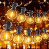 GLUROO Catene Luminose Esterno,45.7M LED Luci da Esterno Impermeabile con