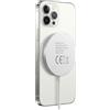Mayaxess, Caricatore magnetico 15W per iPhone 14 Pro Max, Bianco