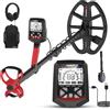Metal Detector Professionale, 5 Modalità, Bobina DD Impermeabile IP68, Asta Tele