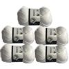 Fiocco Gomitoli Di Cotone 100% Naturale per Uncinetto, 50G 125M, per Amigurumi E