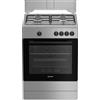 Indesit I6GGKMS Cucina A+ Gas Acciaio inox