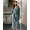 Galizzi Accappatoio Unisex Cotone 100% Galizzi Verde Celadon Spugna 430 gr Made in Italy