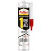 Pattex One for All Crystal, Adesivo trasparente per vetro e specchi, sigillante incolore di alta qualità, forte adesivo di montaggio per vari materiali, cartuccia 1 x 290 g