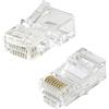 MELCHIONI PINZA CRIMPATRICE PLUG PASSANTI PROFESSIONAL PLUG RJ45 6P 8P CRICCHETTO CAT5-6
