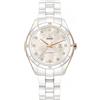 Rado Orologio Rado HyperChrome Automatic Diamonds R32033902 Watch Ceramica Bianca