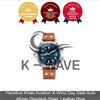 Hamilton Khaki Aviation X-Wind Day Date Auto 45 mm acciaio inossidabile pelle...