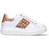 Alviero Martini Sneakers Ragazzo Bianco Pelle Naturale