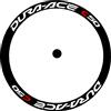 adesivi cerchio bici - 8 adesivi DURA-ACE C50 H 3 cm - raggio cerchio 61 cm