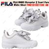 FILA Sciarpa FILA WMNS Disruptor 2 argento bianco puro FM0101021100-48 taglia unisex