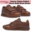 Saucony Shadow Original Classic Model Marrone Taglia Uomo