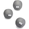 Full Circle Loads of Fun Anti-Static Dryer Balls Grey, Set of 3, Grigio, taglia unica
