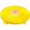 AERZETIX - Nastro di organza decorativo lucido - 6mm x 45 metri - giallo - p