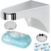 Your Day Mate Portasapone magnetico set di 1 con 2 piastre e 1 adesivi di ricambio sup