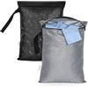 OTraki 2 Pezzi Sacco Biancheria Sporca Viaggio,30x40 CM Borse Riutilizzabili del Pannolino del Panno Wet Bag con Zip E Manici,Impermeabile Sacchetto Organizer Per Costumi Da Bagno Gym Asciugamani