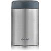Reer Scatola scaldavivande PURE in acciaio inox per alimenti per bambini, 300 ml, argento 90408 W