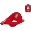 Lulabi Disney Cars Riduttore WC Rigido Rosso - Semplice da Usare, Facile da Pulire, con Design Cars per Bambini, Adatto a Toilette Standard