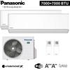 Panasonic Climatizzatore dual split ETHEREA R32 Panasonic 7000+7000 btu A+++ con WIFI Nano