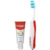 Colgate Kit da viaggio portatile | Include spazzolino da denti morbido e dentifricio Colgate Total 20 ml | Fornisce una protezione completa 24 ore