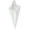PIANETA CONFETTI set 20 pezzi scatolina pvc(plastica trasparente) portaconfetti segnaposto bo