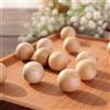DAHI 104 Pezzi 20 mm Palline di Legno per Lavoretti senza Foro Sfere di Leg