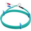 LiebeWH Sonda a Termocoppia Tipo K Termocoppia di Temperatura in Silicone con Foro R