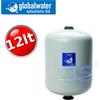 Global Water Solutions Vaso espansione 12 Lt - 3/4'' per sanitario e riscaldamento autoclave con membra
