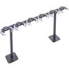 Mottez B061C6 Range 6 Monopattino su piedistallo, colore: Nero antracite