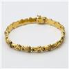 Gulino Gioielli Bracciale semirigido donna in oro giallo 18 kt750 18kt yellow gold brace A.141