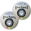 INDUSTEX S.L. Repellente Ultrasuoni Pest Reject Pro, Set di 2 repellenti nocivi per