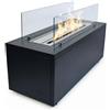Divina Fire Camino a Bioetanolo da Terra Caravaggio Nero 100x40xh40 cm DF93991