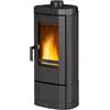 Nordica Stufa legna 6,6kW CANDY EOS CT Antracite 5 stelle 3008040