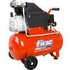 Fiac Stratos Compressore aria elettrico carrellato motore 2 HP 50 Lt