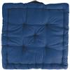 GALILEO SpA Set 4 Cuscino materasso per sedia 40x40x8 cm, blu, Sibilla