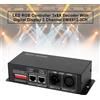 Areyourshop Decoder LED RGB Controller 3X8A Con Display Digitale 3 Canali DMX512-3CH Y H7