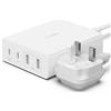 Belkin 108W Gan 2x Usb-C & 2x Usb-A Veloce Stazione di Ricarica - Nuovo