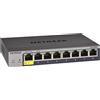 NETGEAR GS108Tv3 8 Port, Switch Ethernet, Gigabit Switch Smart Managed, Desktop,
