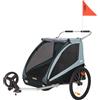 Thule Coaster Xt Rimorchio Per Bici Soft blue, One-Size