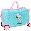 safta SNOOPY - Trolley per bambini, valigia con ruote, lucchetto di sicurezza, valigia leggera, 44 x 21 x 27 cm