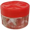 Eurowagens Colibrì Mangiatoia Mano Mangime Colibri Palmare Alimentazione Coppa 6.1x4.1cm