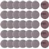 LEONTOOL Dischi abrasivi a rete abrasiva da 5 cm grana 80 confezione da 35 d