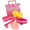 PFIFF 103116 - Scatola per la pulizia Petit Glitter, colore: Rosa